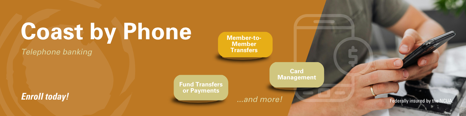 Coast by Phone telephone banking